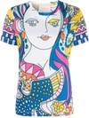 La Doublej Total Goddess T-shirt In Demeter Big Placed