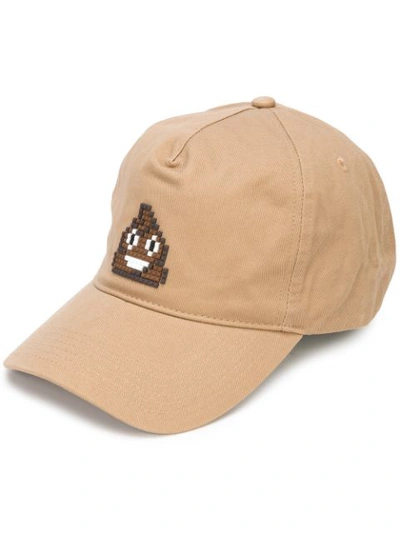 Mostly Heard Rarely Seen 8-bit Tiny Poop Baseball Cap In Brown