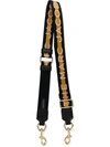 Marc Jacobs Logo Webbing Strap In Black