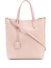 Saint Laurent Toy Shopping Tote Bag In Pink