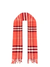 Burberry Giant Icon Check Cashmere Scarf In Clay Sienna