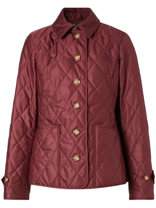 burberry diamond quilted thermoregulated jacket