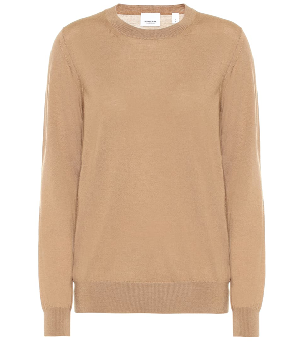 burberry merino wool sweater