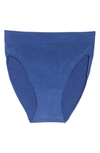 Wacoal Bsmooth High-cut Bikini Briefs In Twilight Blue