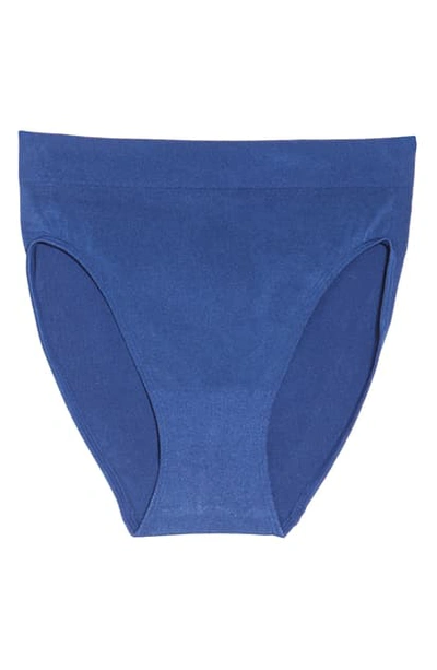 Wacoal Bsmooth High-cut Bikini Briefs In Twilight Blue