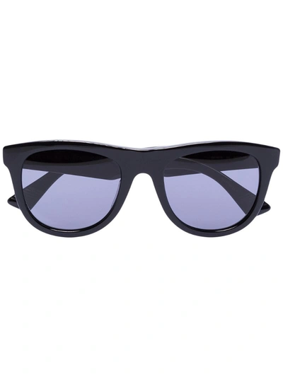 Bottega Veneta Black Square Frame Sunglasses