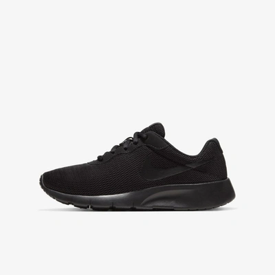 Nike Tanjun Big Kids' Shoes In Black,black