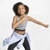 Nike Big Kids' (girls') Sports Bra In Grey