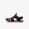 Nike Sunray Protect 2 Little Kids' Sandal (black) - Clearance Sale In Black,racer Pink