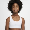 Nike Kids' Big Girls Swoosh Sports Bra In White