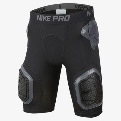 Nike Pro Big Kids' (boys') Hyperstrong Football Shorts In Black