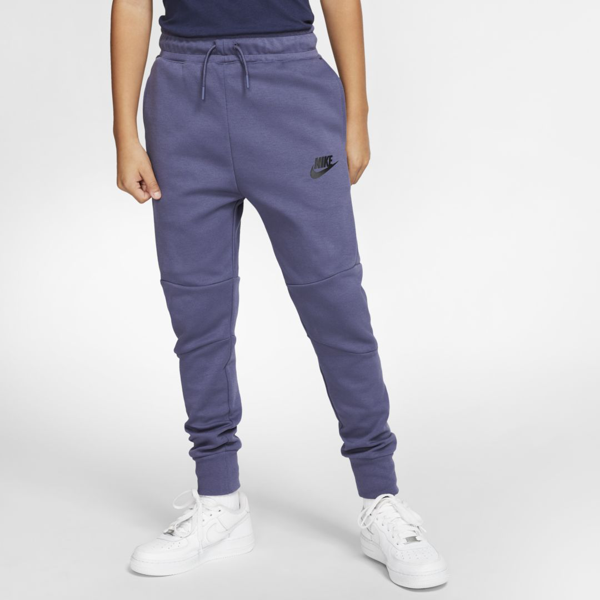purple nike tech fleece joggers