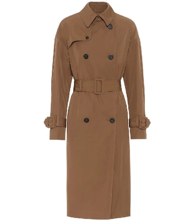 Vince Trench Coat In Brown
