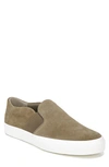 Vince Men's Fenton Slip-on Perforated Sneakers In Flint