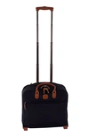 Bric's Black Rolling Pilot Case Luggage In Navy