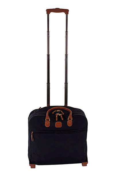 Bric's Black Rolling Pilot Case Luggage