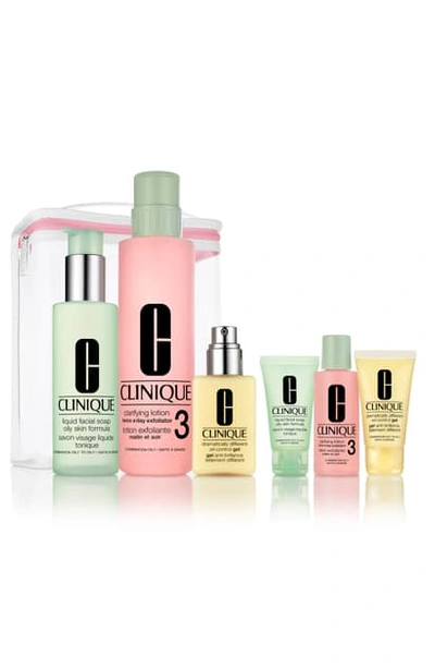 Clinique Great Skin Anywhere Gift Set - Combination Oily, Oily Skin ($98 Value)