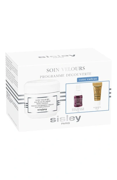 Sisley Paris Sisley-paris Velvet Nourishing Cream Discovery Set ($305 Value) In White