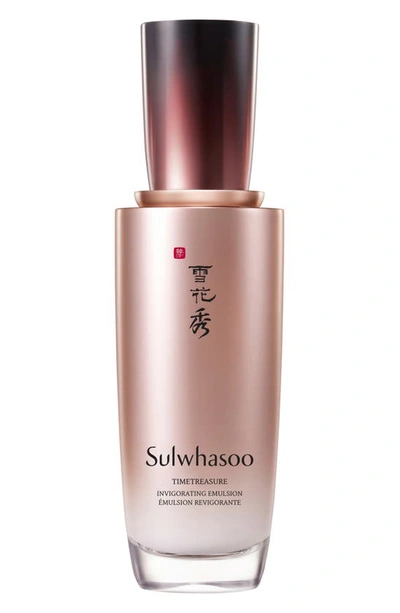 Sulwhasoo Timetreasure Invigorating Emulsion 4.2 Oz.
