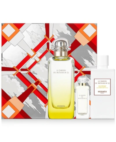 Hermes 3-pc. Le Jardin De Monsieur Li Eau De Toilette Gift Set