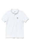 Lacoste Kids' Baby's, Little Boy's & Boy's Short-sleeve Polo In White