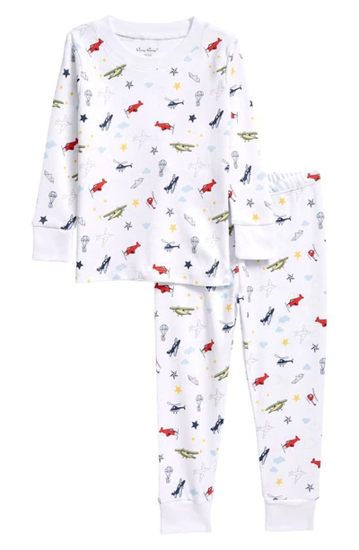 Kissy Kissy Boys' Aviator Pajama Top & Pants Set - Baby In Aviators