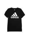 Adidas Originals Unisex Clima Performance Logo Tee - Big Kid In Black