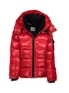 Sam Kids' Little Boy's Glacier Down Puffer Jacket In Cherry