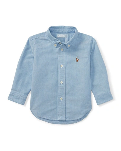 Ralph Lauren Kids' Boy's Oxford Shirt In Blue