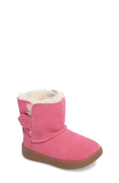 Ugg Kids' Keelan Suede Bootie, Infant Sizes 0-12 Months In Pink