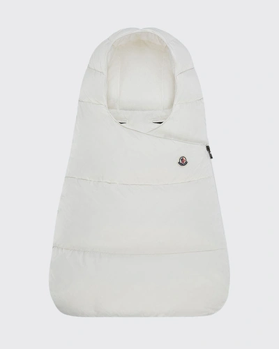 Moncler Stroller Bunting Down Sac - Baby In White