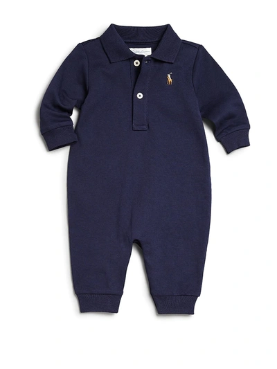 Ralph Lauren Boys' Polo Coverall - Baby In French Navy