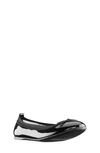 Nina Girls' Esther Patent Ballet Flats - Little Kid, Big Kid In Black Patent