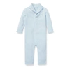 Ralph Lauren Boys' French-rib Cotton Coverall - Baby In Blue
