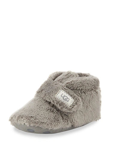 Ugg Bixbee Terry Cloth Booties, Baby/kids In Charcoal
