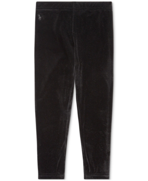 lauren ralph lauren stretch velvet straight pants
