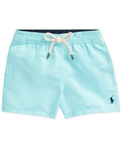 Ralph Lauren Kids' Baby Boys Swim Trunks In Island Aqua | ModeSens