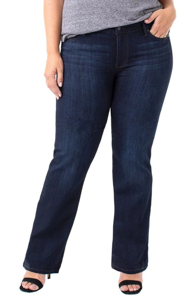 Liverpool Los Angeles Plus Liverpool Plus Lucy Bootcut Jeans In Dunmore Dark