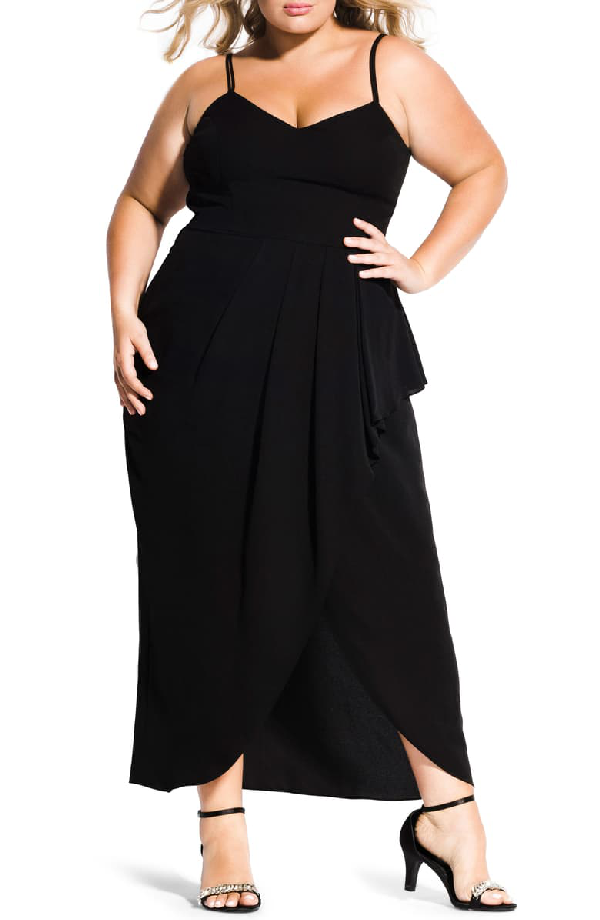 city chic maxi dress