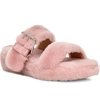Ugg Women's Fuzz Yeah Shearling Slippers In Pink Crystal