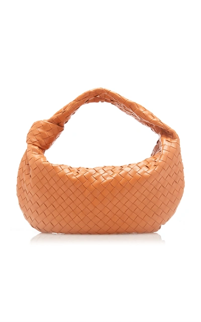 Bottega Veneta The Jodie Intrecciato Leather Hobo Bag In Clay-gold