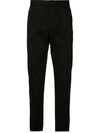 Dolce & Gabbana Slim Cropped Trousers In Black