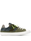 Maison Margiela Sneakers Mit Einsätzen In Green