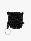Jil Sander Mini-tasche Mit Perlen In Black