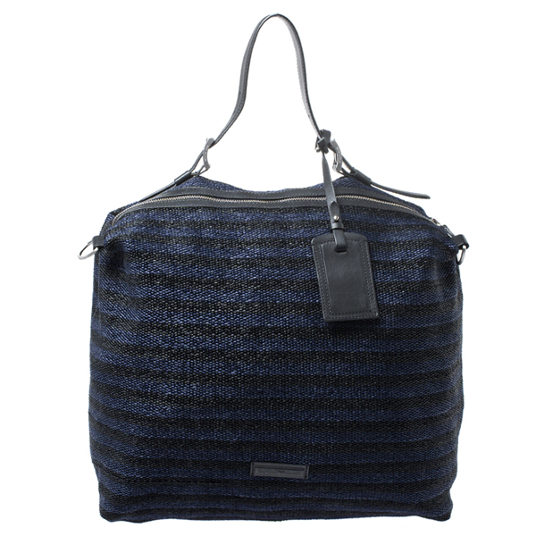 emporio armani straw bag