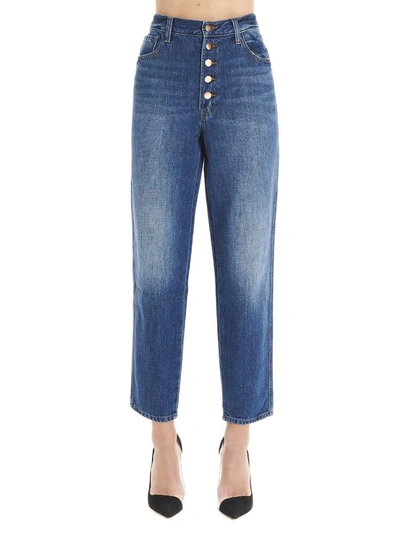 J Brand Cropped Jeans In Blue