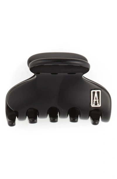 Alexandre De Paris Timeless Mini Hair Jaw Clip In Black