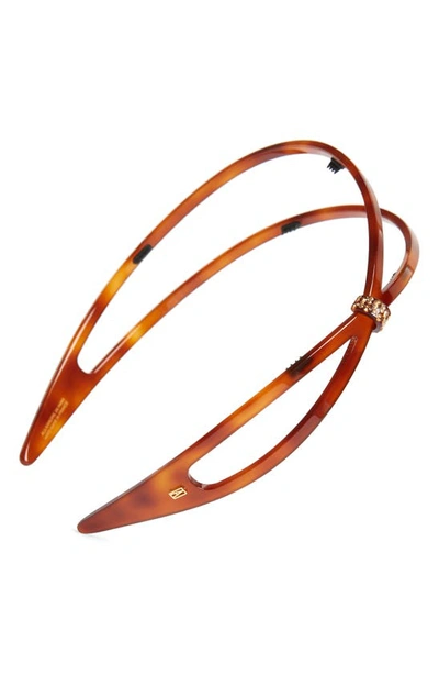 Alexandre De Paris Timeless Epilogue Crystal Tortoise Headband