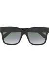 Givenchy 53mm Square Sunglasses In Black