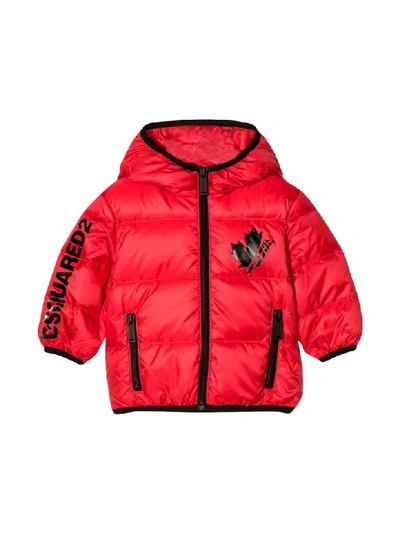 Dsquared2 Babies' Red Jacket In Unica | ModeSens
